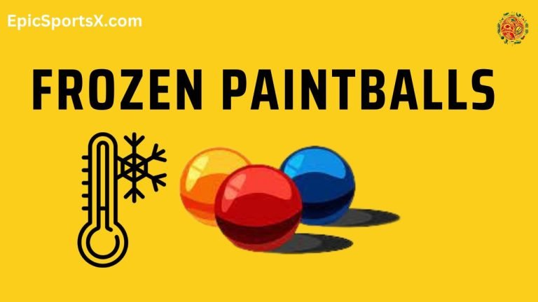Frozen Paintballs