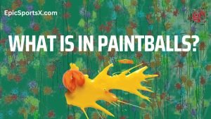 what is in paintballs