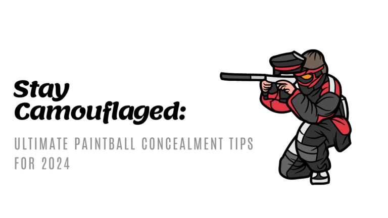 Paintball Concealment Tips